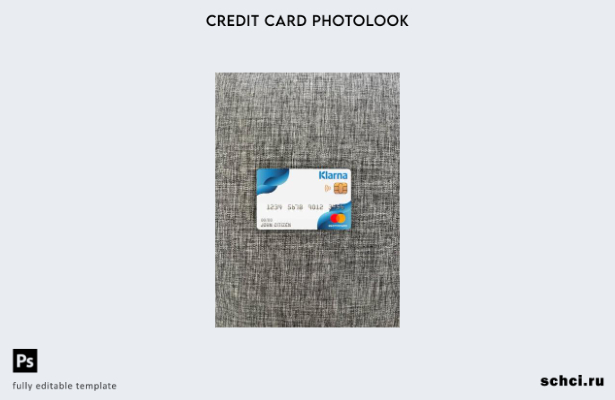 цифровая загрузка Финляндия Klarna Bank Mastercard фотоизображение переднего шаб